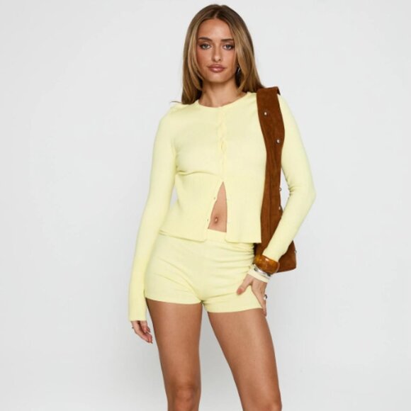 Princess Polly Sweaters - Rich Spirit Set Lemon